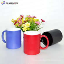 heat sensitive color changeing mug hot cold